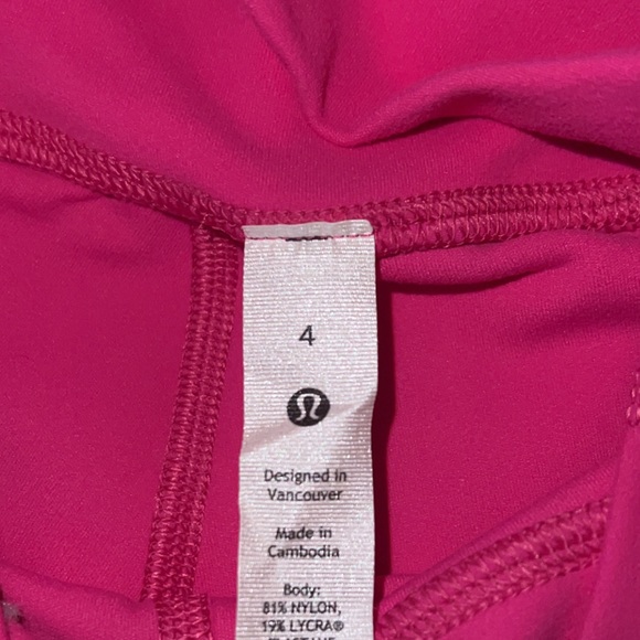 Pink Lululemon Align High-Rise Pant 28” - Picture 5 of 5